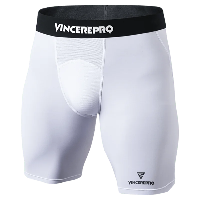 VincerePro - 1044 muške sportske kratke hlače - bijele