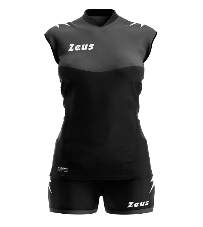 Zeus - Ženski dres SARA - komplet košulja, hlače - crne boje