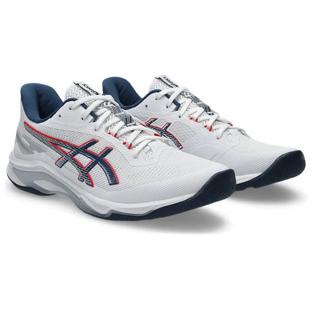 Asics - 1051A088 - NETBURNER BALLISTIC FF 4 - 101 WHITE/MAKO BLUE  - muške tenisice 2026