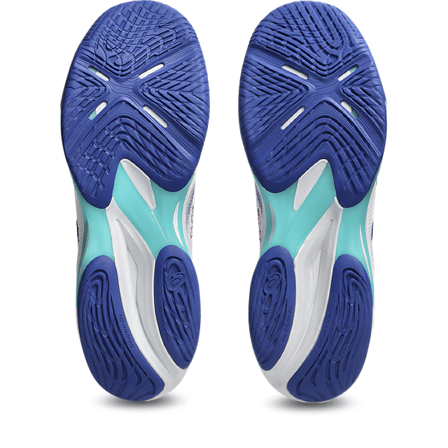 Asics - 1051A088 - NETBURNER BALLISTIC FF 4 - 300 LICHEN ROCK/TRANQUIL TEAL  - muške tenisice 2025