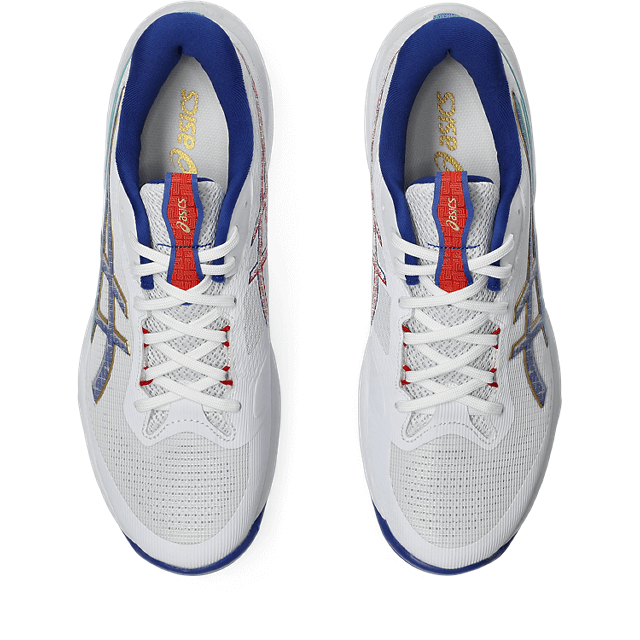 Asics - 1051A088 - NETBURNER BALLISTIC FF 4 - 300 LICHEN ROCK/TRANQUIL TEAL  - muške tenisice 2025
