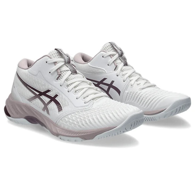 Asics - 1052A070 - NETBURNER BALLISTIC FF MT 3 - WHITE/WATERSHED ROSE - ženska cipela 2025