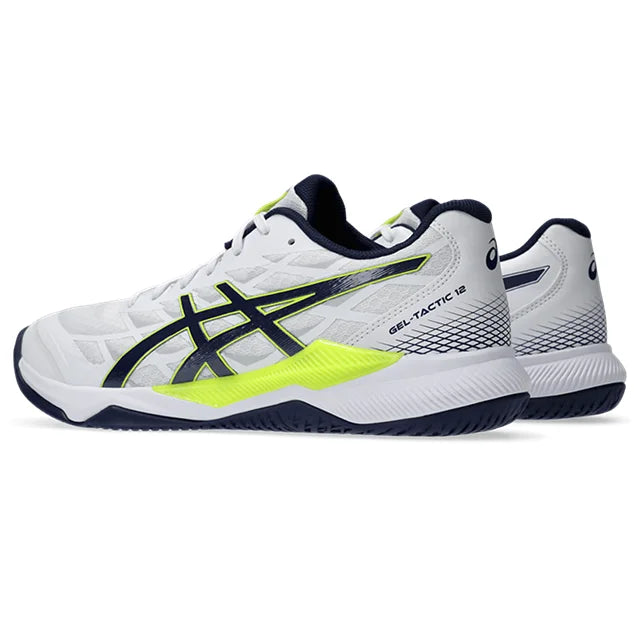 Asics - 1071A090 - GEL-TACTIC 12 - 103 WHITE/BLUE EXPANSE - muške tenisice za trčanje 2025