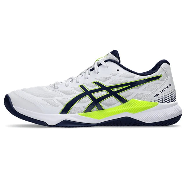 Asics - 1071A090 - GEL-TACTIC 12 - 103 WHITE/BLUE EXPANSE - muške tenisice za trčanje 2025