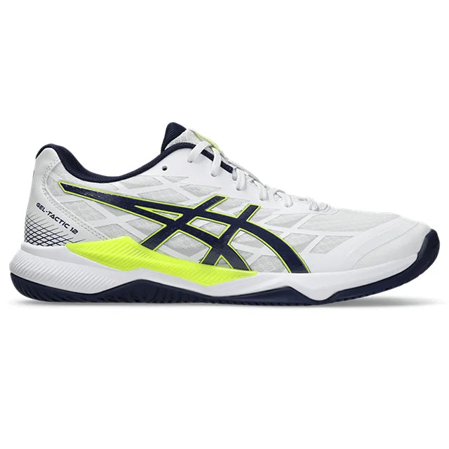 Asics - 1071A090 - GEL-TACTIC 12 - 103 WHITE/BLUE EXPANSE - muške tenisice za trčanje 2025