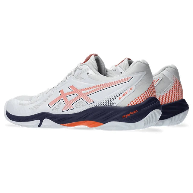 Asics - 1071A093 - BLADE FF - 103 - BIJELA/NOVA NARANČASTA - muške tenisice 2024