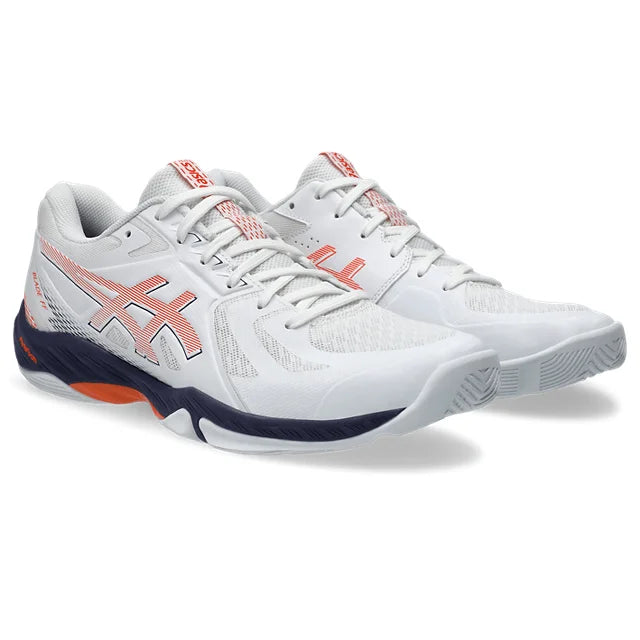 Asics - 1071A093 - BLADE FF - 103 - BIJELA/NOVA NARANČASTA - muške tenisice 2024