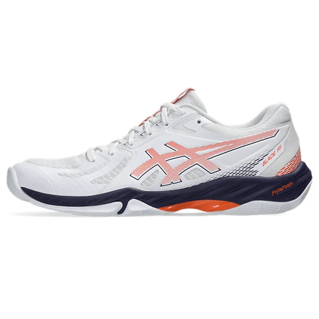 Asics - 1071A093 - BLADE FF - 103 - BIJELA/NOVA NARANČASTA - muške tenisice 2024