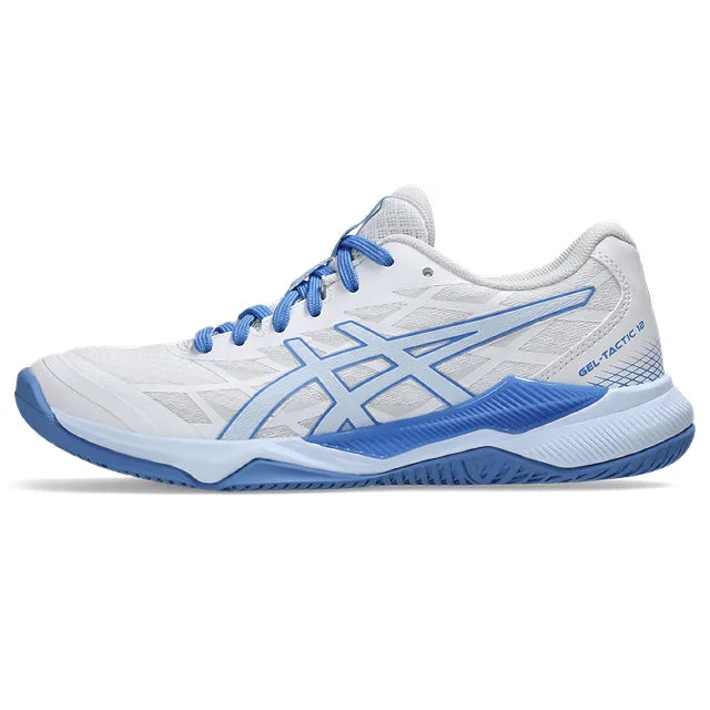 Asics - 1072A092 - GEL-TACTIC 12 - 103 - BIJELO/SVIJETLO PLAVA - ženska cipela 2025
