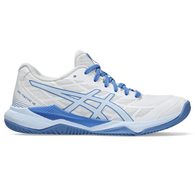 Asics - 1072A092 - GEL-TACTIC 12 - 103 - BIJELO/SVIJETLO PLAVA - ženska cipela 2025