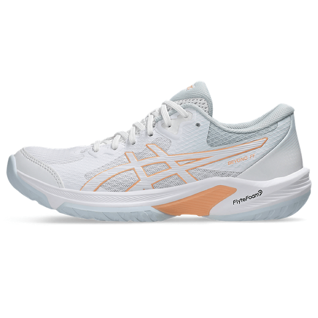 Asics - 1072A095 - BEYOND FF - 104 - WHITE/BRIGHT SUNSTONE - ženske tenisice 2025
