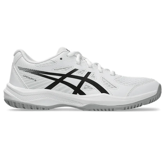 Asics - 1074A045 - UPCOURT 6 GS - 101 - WHITE/BLACK - dječja cipela 2025