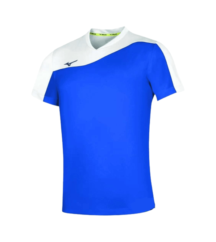 V2EA7003 - AUTHENTIC MYOU TEE - muški odbojkaški dres - plavo-bijeli