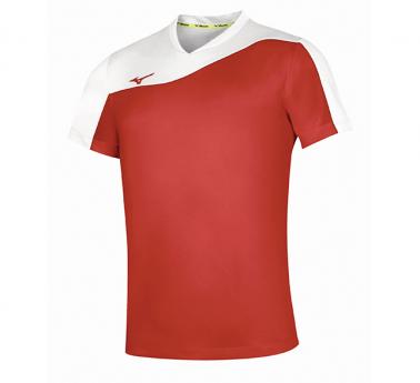 V2EA7003 - AUTHENTIC MYOU TEE - muški odbojkaški dres - crveno bijeli