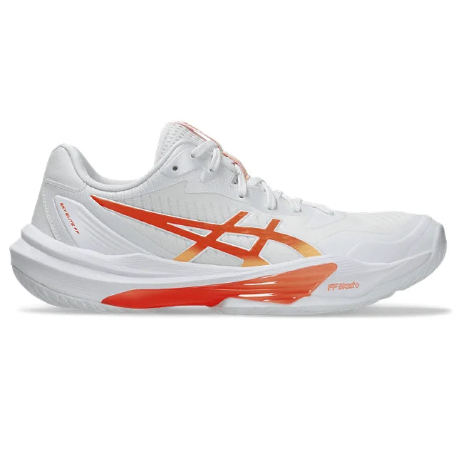 Asics - 1052A075 - SKY ELITE FF 3 - 104 WHITE/VIVID CORAL - ženske tenisice 2026