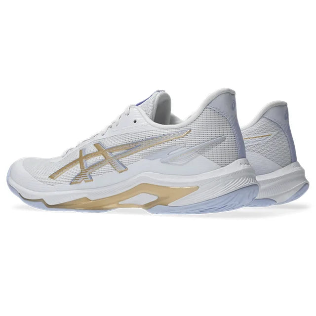 Asics - 1052A083 - NETBURNER BALLISTIC FF 4 - 102 WHITE/CHAMPAGNE - ženske tenisice 2025