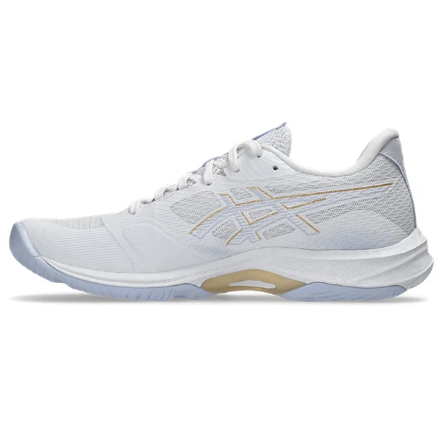 Asics - 1052A083 - NETBURNER BALLISTIC FF 4 - 102 WHITE/CHAMPAGNE - ženske tenisice 2025