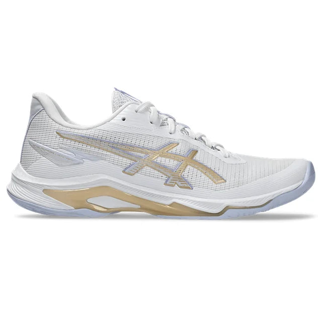 Asics - 1052A083 - NETBURNER BALLISTIC FF 4 - 102 WHITE/CHAMPAGNE - ženske tenisice 2025