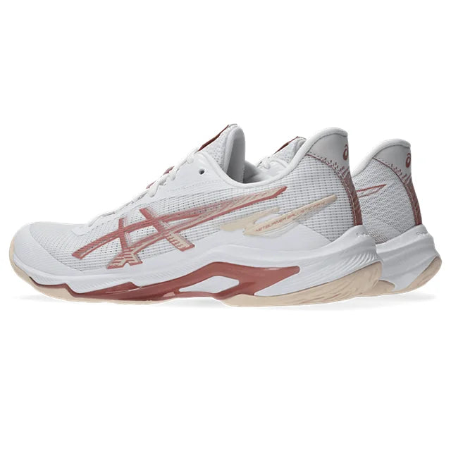 Asics - 1052A083 - NETBURNER BALLISTIC FF 4 - 103 WHITE/ROSE ROUGE - ženske tenisice 2025