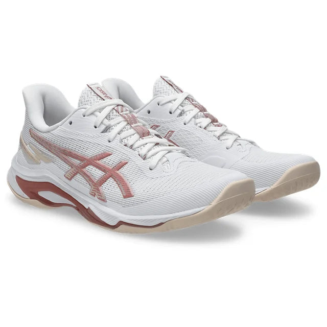 Asics - 1052A083 - NETBURNER BALLISTIC FF 4 - 103 WHITE/ROSE ROUGE - ženske tenisice 2025