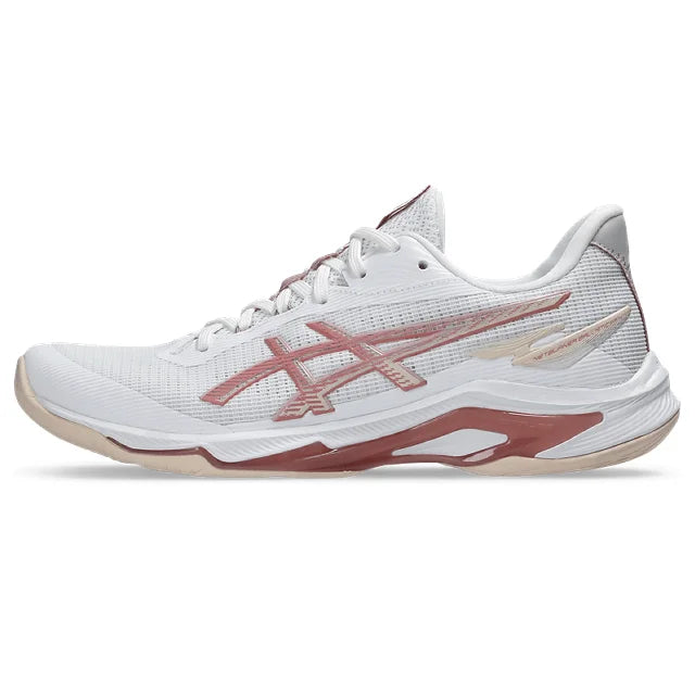 Asics - 1052A083 - NETBURNER BALLISTIC FF 4 - 103 WHITE/ROSE ROUGE - ženske tenisice 2025