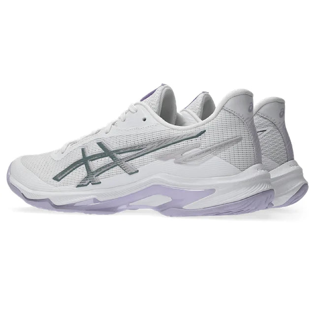 Asics - 1052A083 - NETBURNER BALLISTIC FF 4 - 106 WHITE/DAHLIA - ženske tenisice 2025