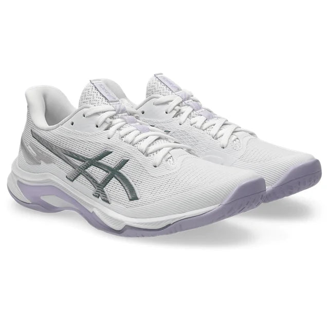 Asics - 1052A083 - NETBURNER BALLISTIC FF 4 - 106 WHITE/DAHLIA - ženske tenisice 2025