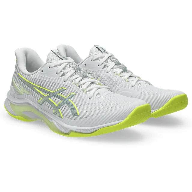 Asics - 1052A083 - NETBURNER BALLISTIC FF 4 - 107 WHITE/SAFETY YELLOW - ženske tenisice 2027