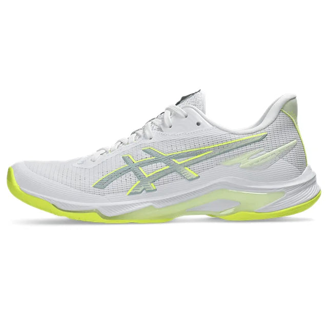 Asics - 1052A083 - NETBURNER BALLISTIC FF 4 - 107 WHITE/SAFETY YELLOW - ženske tenisice 2027