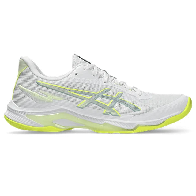 Asics - 1052A083 - NETBURNER BALLISTIC FF 4 - 107 WHITE/SAFETY YELLOW - ženske tenisice 2027