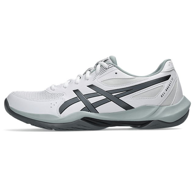 Asics - 1071A116 - GEL-ROCKET 12 - 105 WHITE/STEEL GREY - muške tenisice 2027