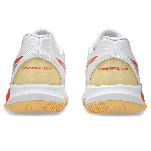 Asics - 1072A104 - POWERBREAK FF - 102 WHITE/VIVID CORAL - ženske tenisice 2025