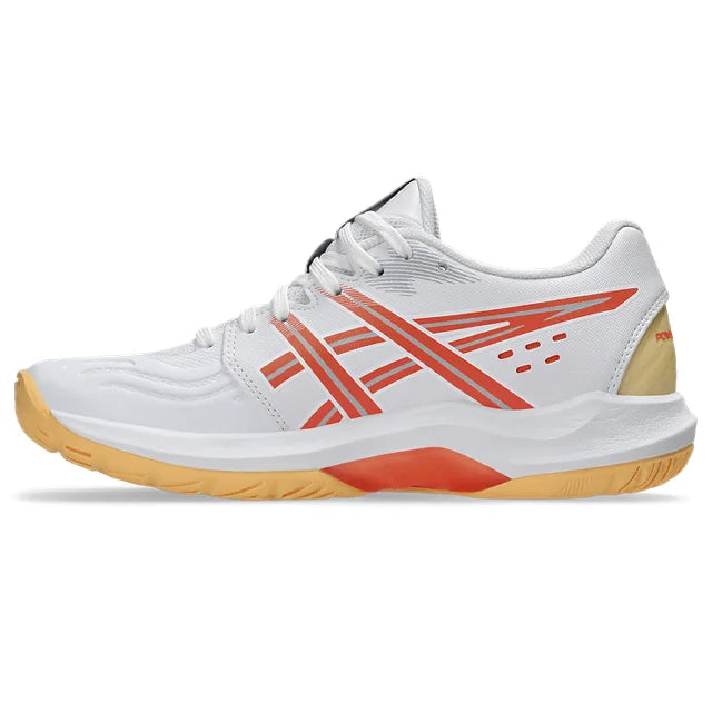 Asics - 1072A104 - POWERBREAK FF - 102 WHITE/VIVID CORAL - ženske tenisice 2025