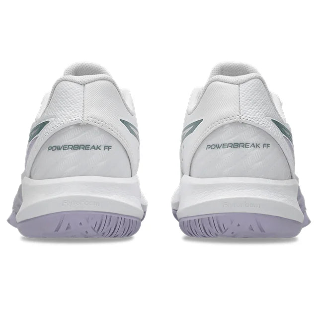 Asics - 1072A104 - POWERBREAK FF - 103 WHITE/FOGGY TEAL  - ženske tenisice 2027