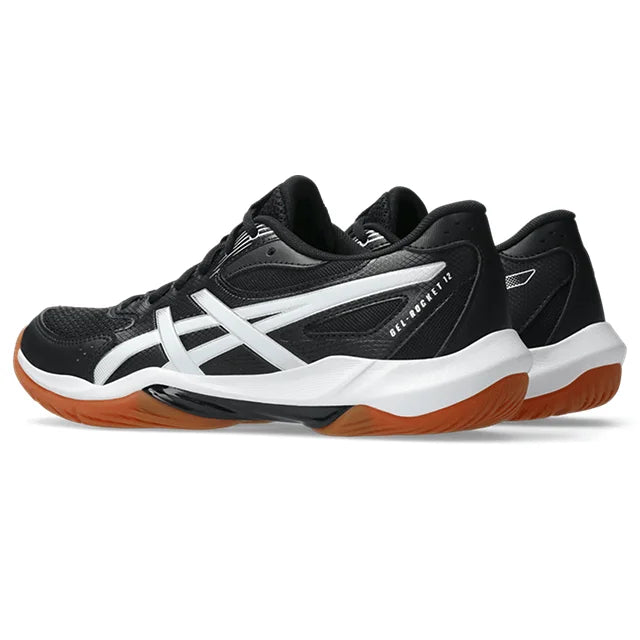 Asics - 1071A116 - GEL-ROCKET 12 -  001 BLACK/WHITE - ženske tenisice 2026