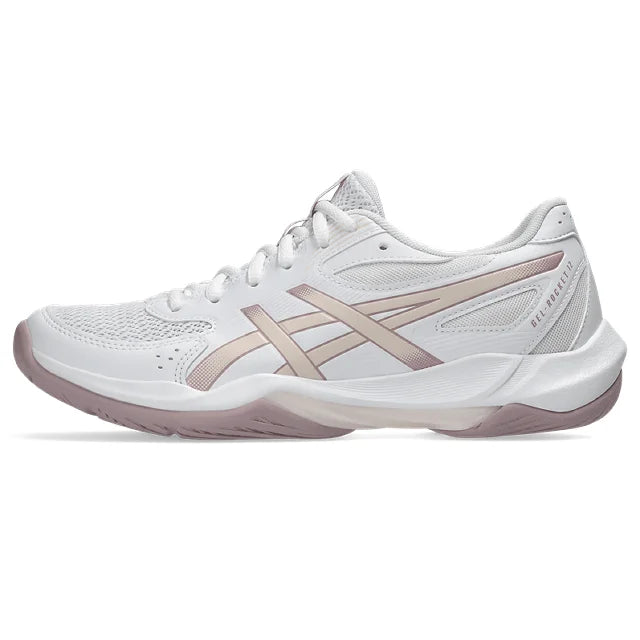 Asics - 1071A116 - GEL-ROCKET 12 - 103 WHITE/PEARL PINK - ženske tenisice 2026