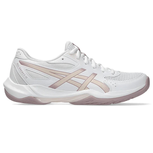Asics - 1071A116 - GEL-ROCKET 12 - 103 WHITE/PEARL PINK - ženske tenisice 2026