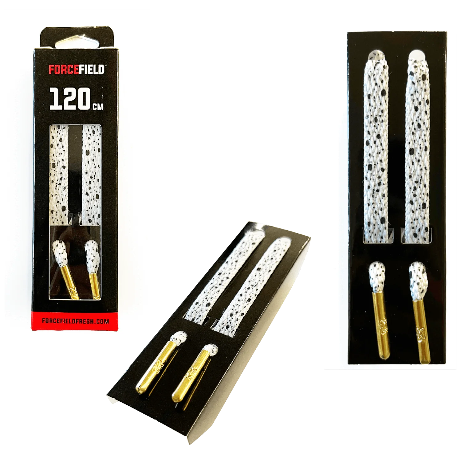 FORCEFIELD Flat Laces – vezice - rdeča