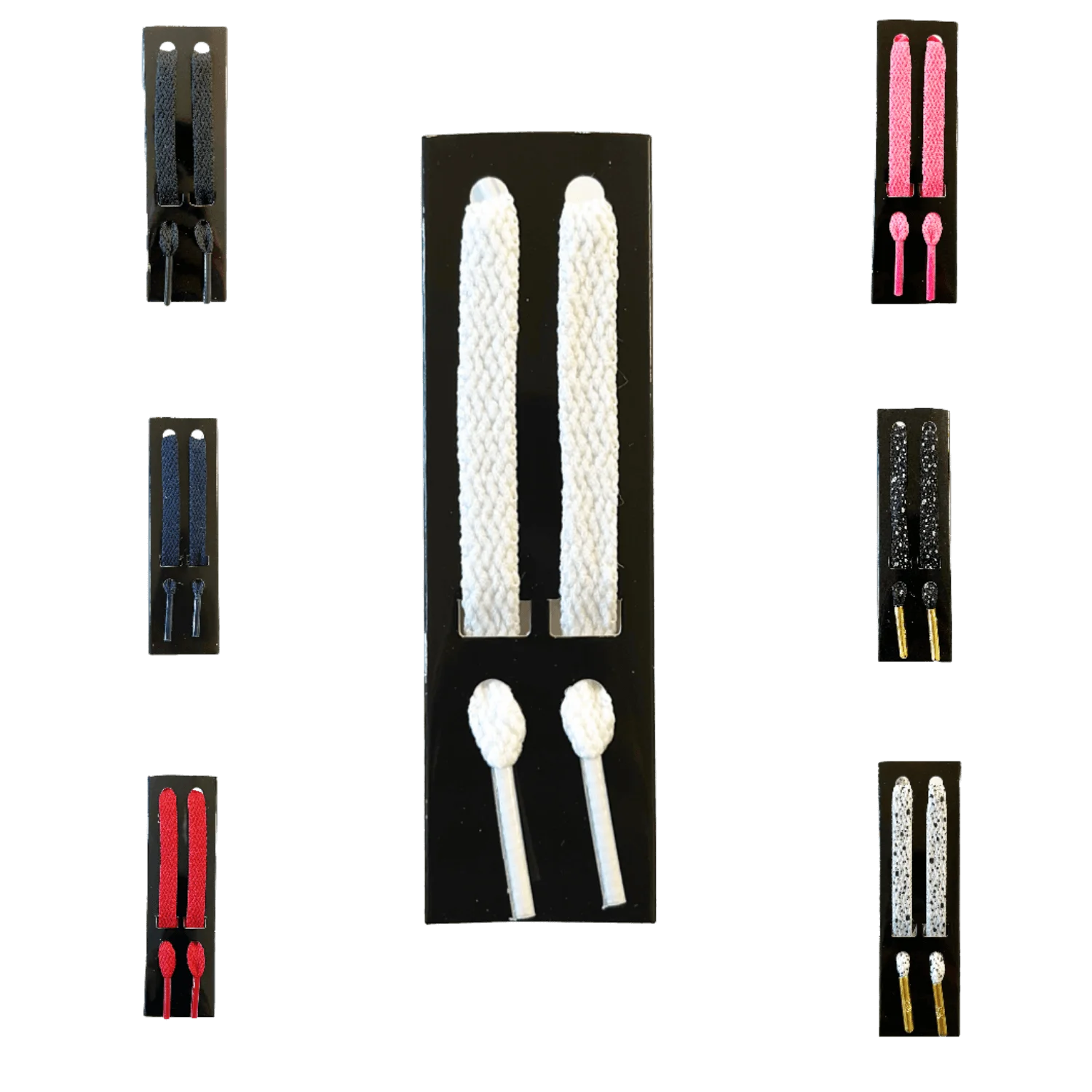 FORCEFIELD Flat Laces – vezice - rdeča