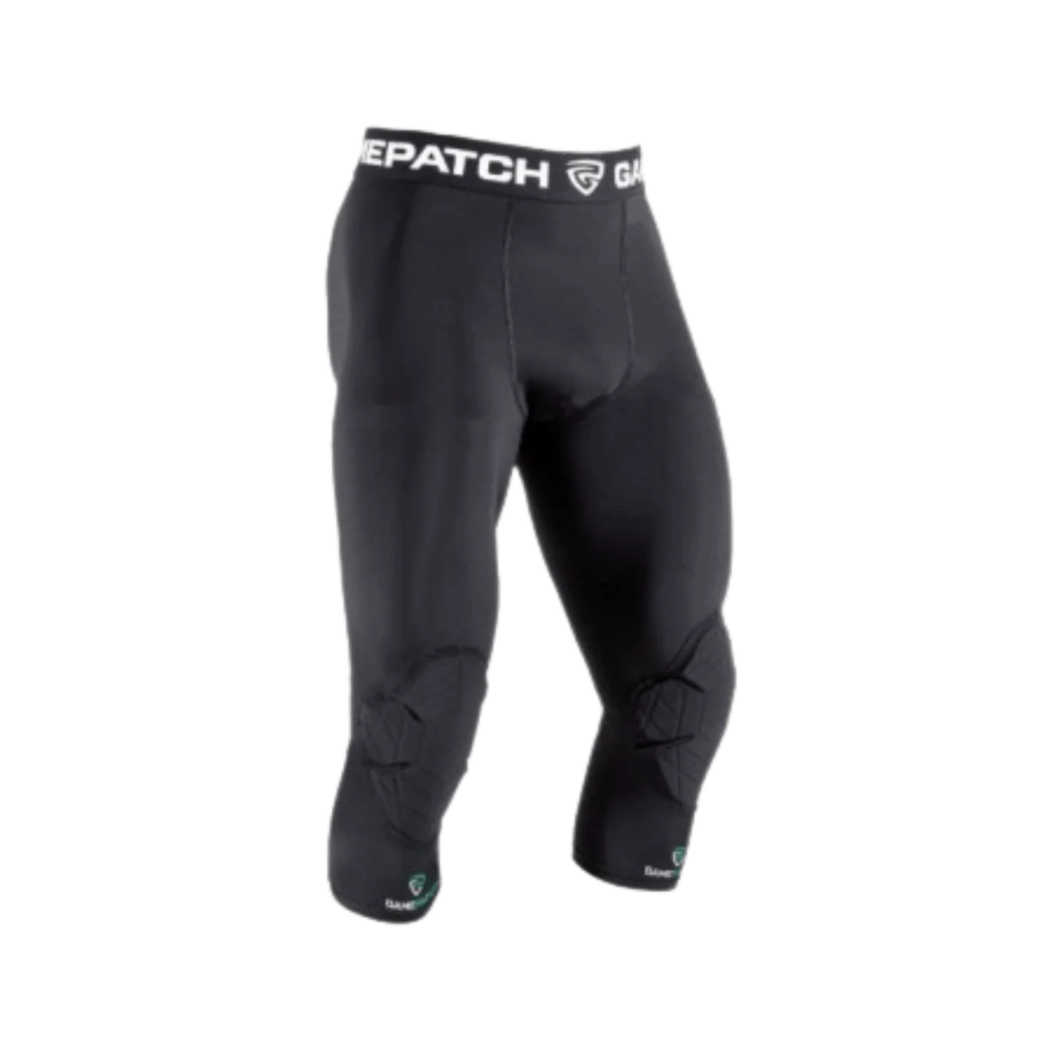 Gamepatch - Podstavljene gaćice do koljena 3/4 - crne