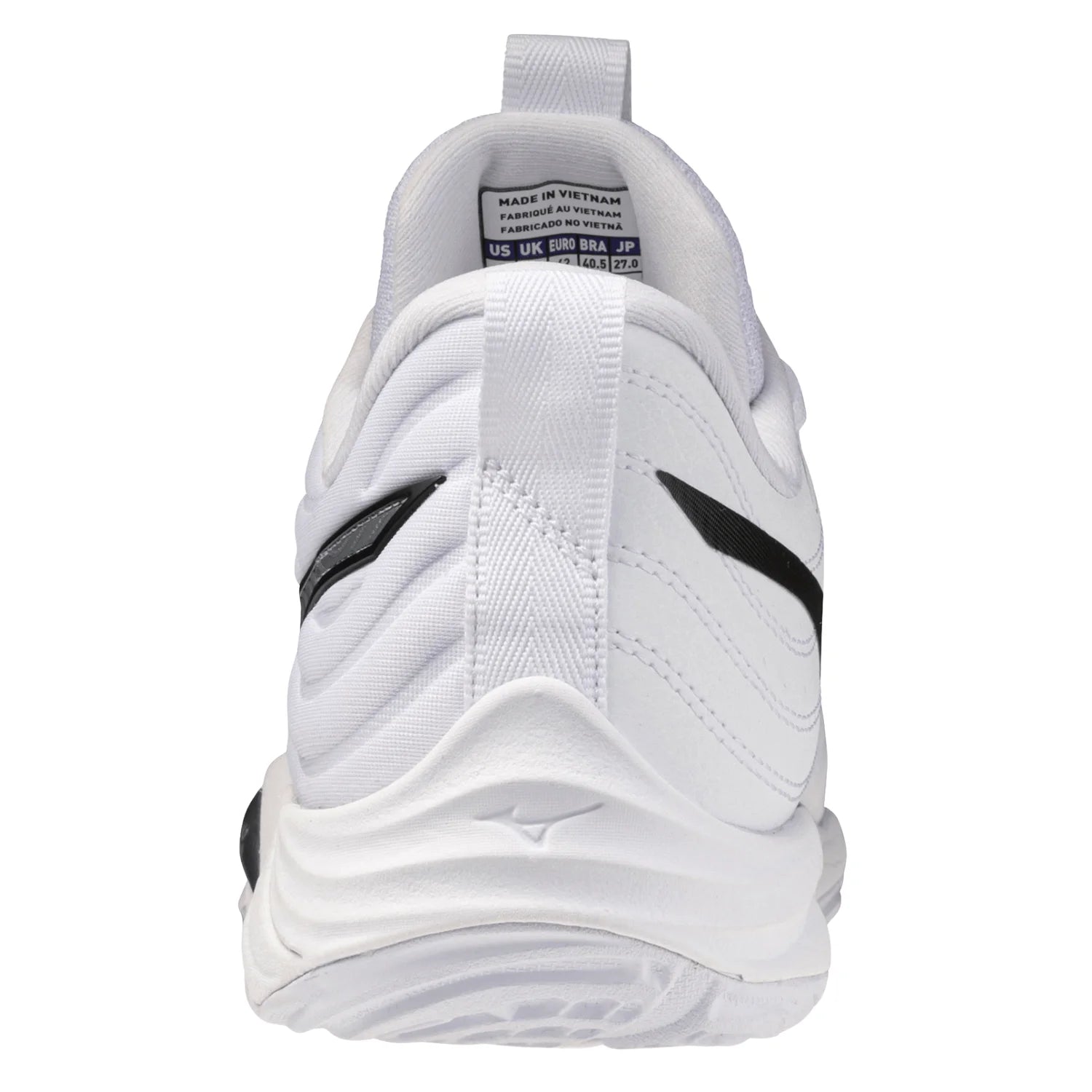 Mizuno - V1GA2512 - WAVE MOMENTUM ELITE - White/Metallic Gray/Black  - unisex tenisice 2027