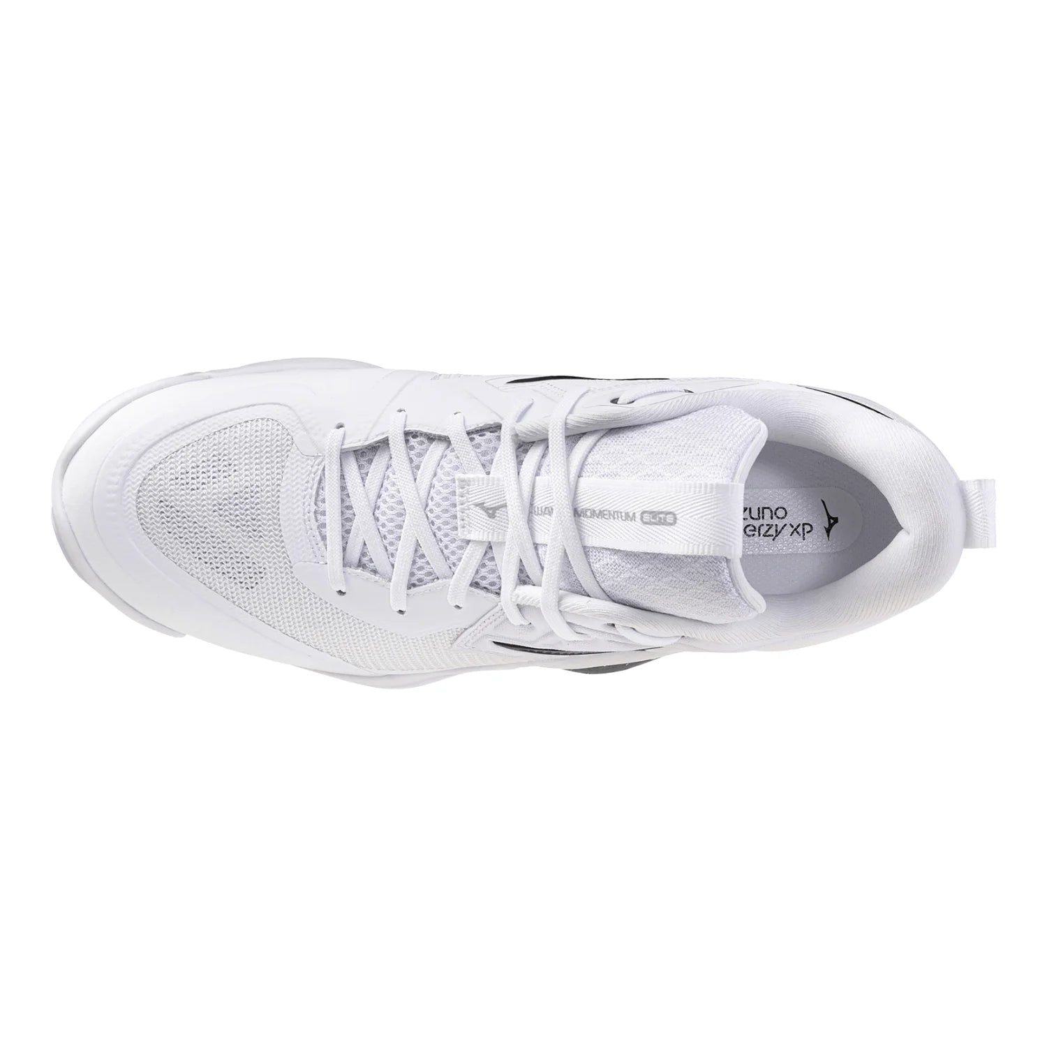 Mizuno - V1GA2512 - WAVE MOMENTUM ELITE - White/Metallic Gray/Black  - unisex tenisice 2027