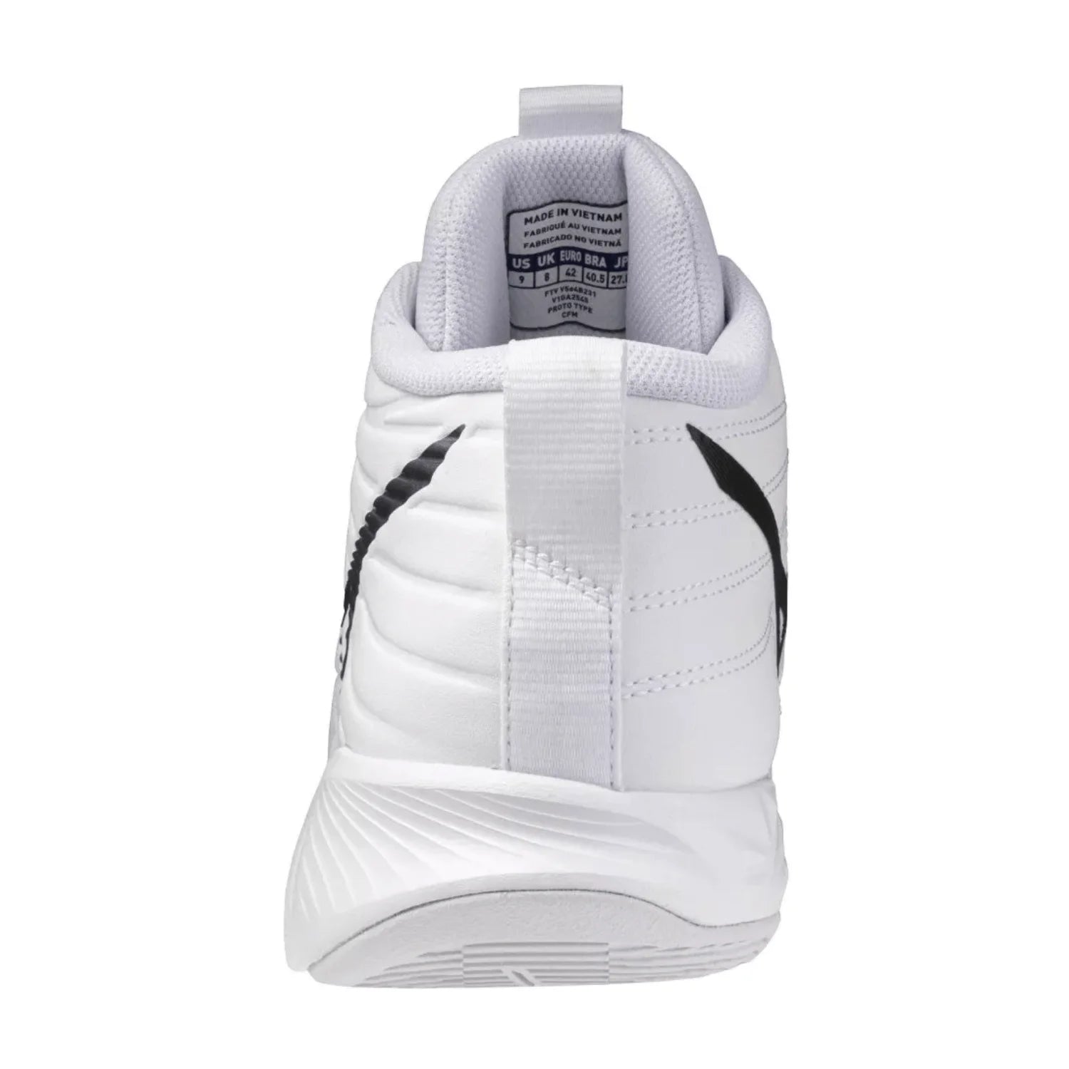 Mizuno - V1GA2545 - WAVE MOMENTUM PRO MID - WHITE/METALLIC GRAY/BLACK - unisex tenisice 2027