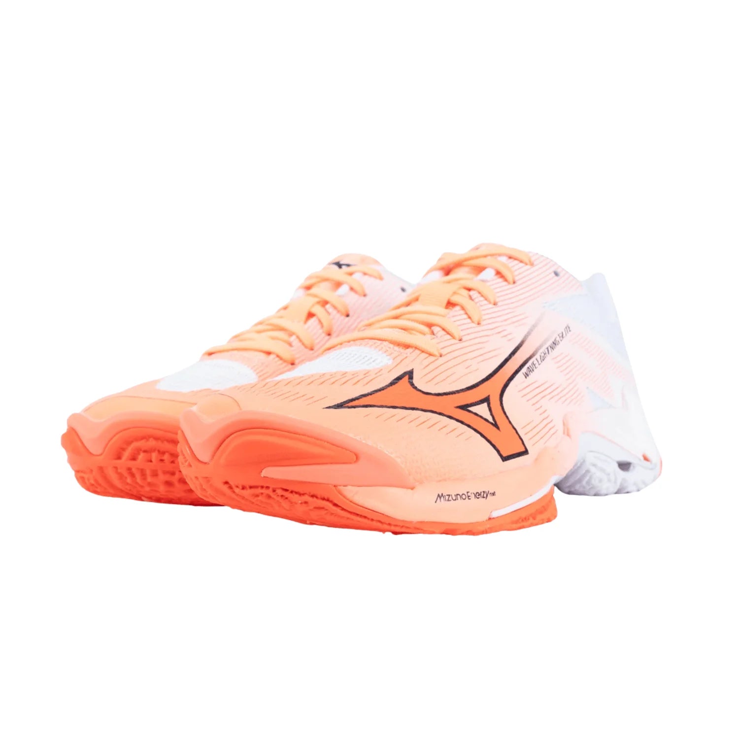Mizuno - V1GA2600 - WAVE LIGHTNING ELITE - FLAMINGO CORAL/LAVA ORANGE/WHITE - unisex tenisice 2027