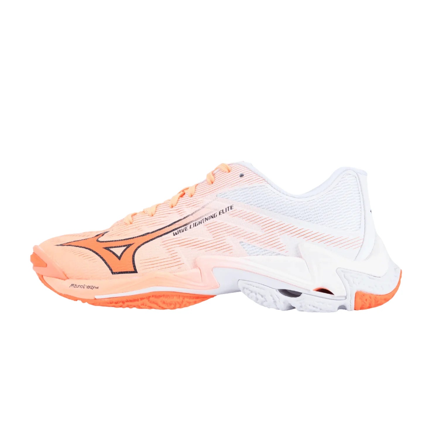 Mizuno - V1GA2600 - WAVE LIGHTNING ELITE - FLAMINGO CORAL/LAVA ORANGE/WHITE - unisex tenisice 2027