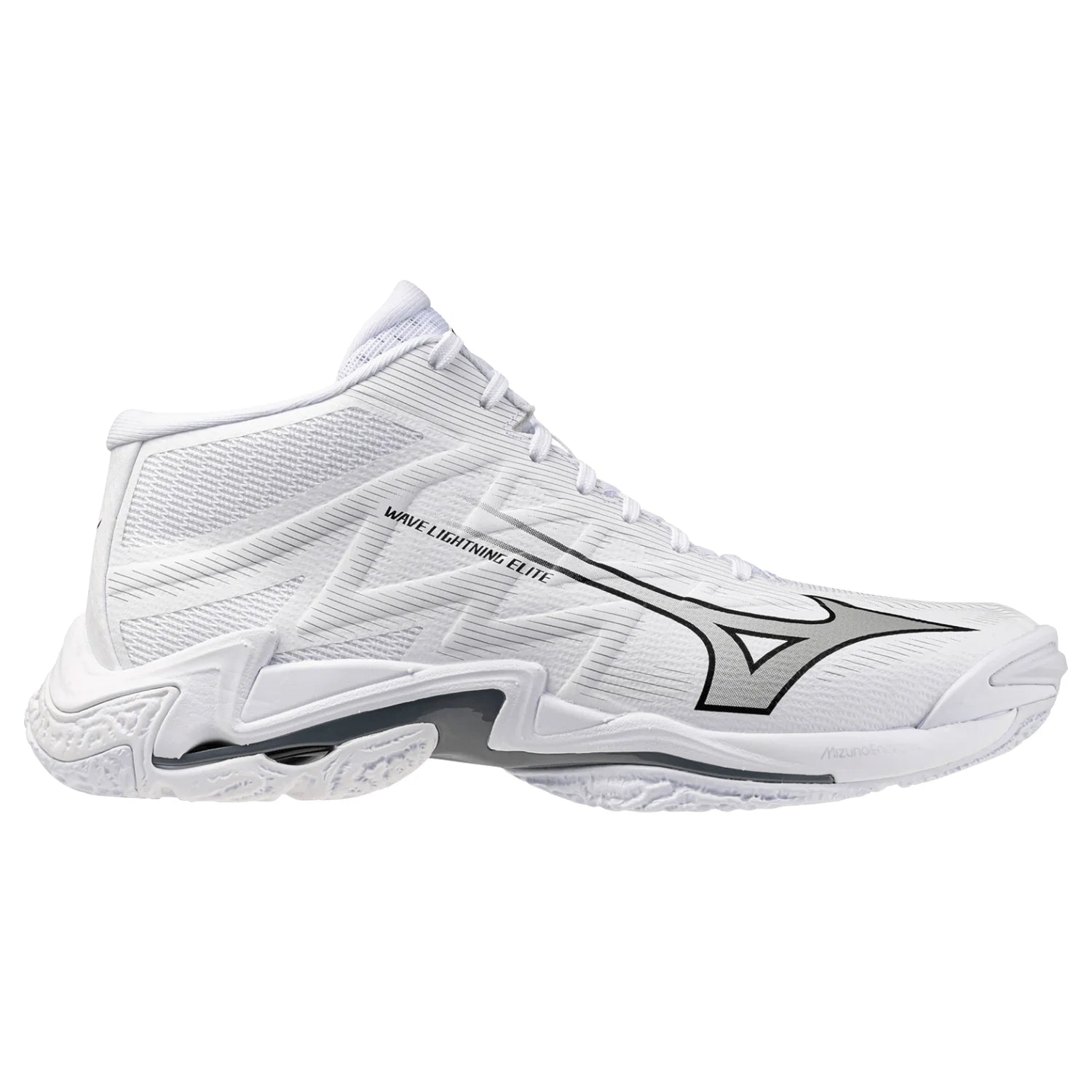 Mizuno - V1GA2605 - WAVE LIGHTNING ELITE MID - WHITE/ULTIMATE GREY/BLACK - unisex tenisice 2027
