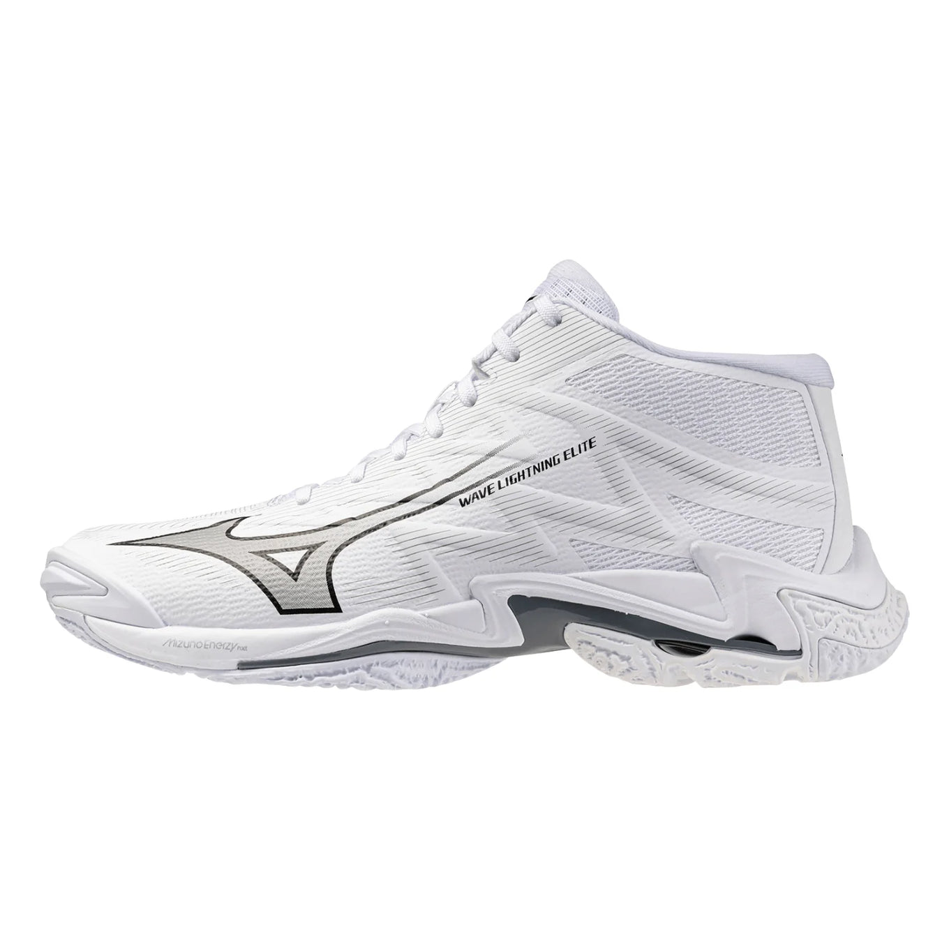 Mizuno - V1GA2605 - WAVE LIGHTNING ELITE MID - WHITE/ULTIMATE GREY/BLACK - unisex tenisice 2027
