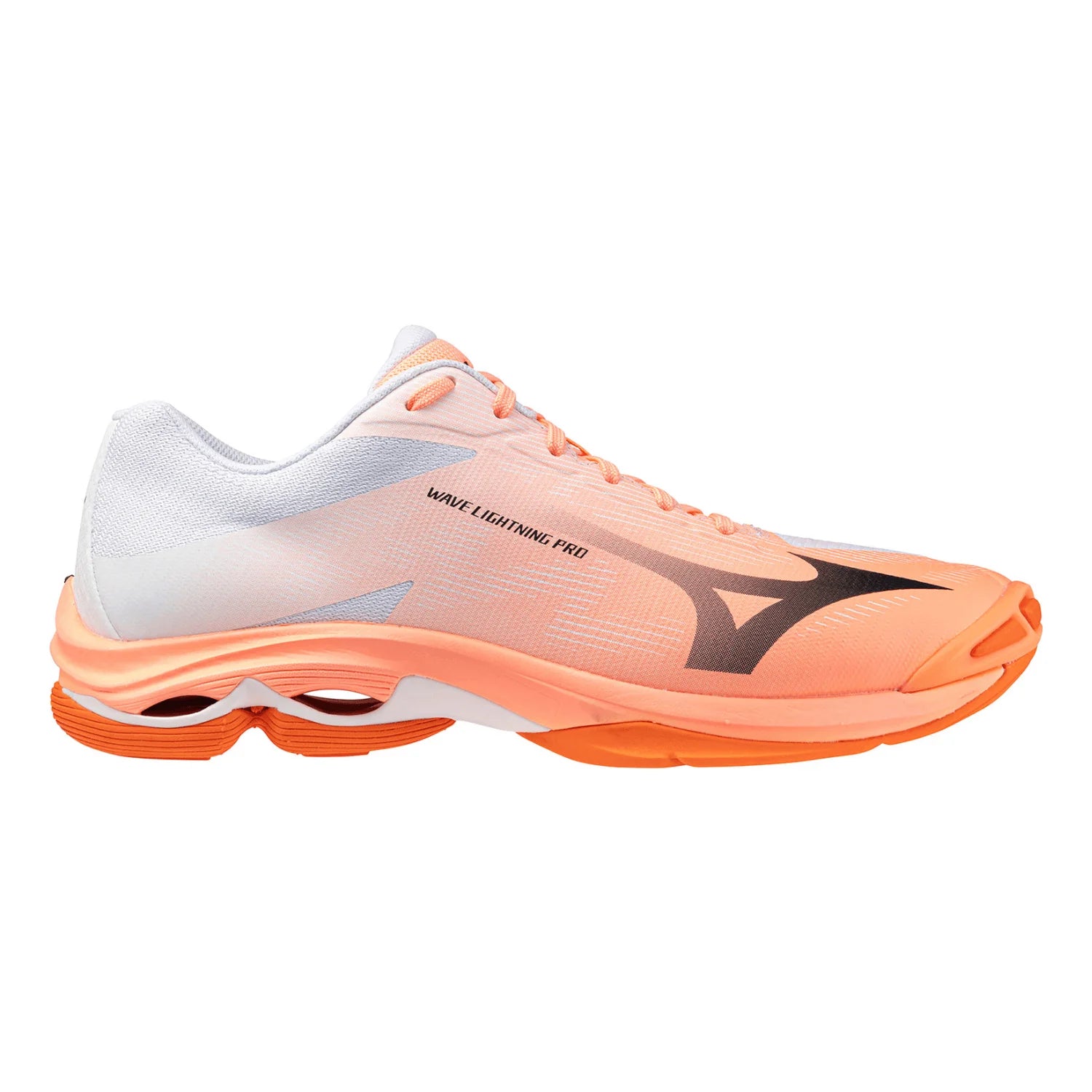 Mizuno - V1GA2660 - WAVE LIGHTNING PRO - FLAMINGO CORAL/CARBON/WHITE - unisex tenisice 2027