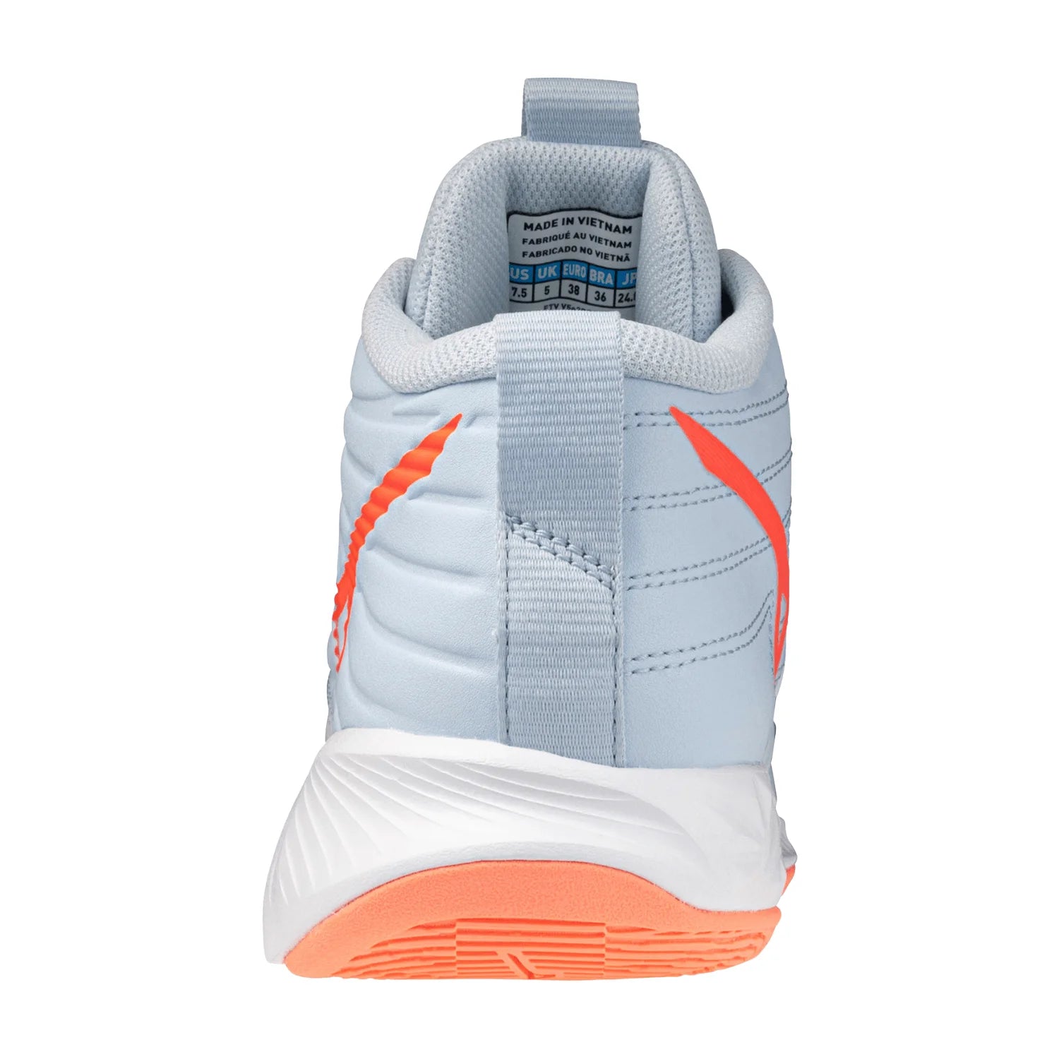 Mizuno - V1GC2545 - WAVE MOMENTUM PRO MID - BLUE FINCH/LAVA ORANGE/FLAMINGO CORAL - ženske tenisice 2027