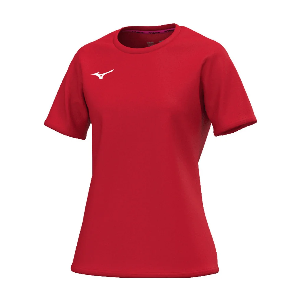 Mizuno – 32EAB765 – Training Tee (ženska trening majica) – Red (crvena)